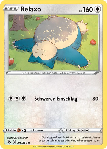 Pokemon fusionsangriff relaxo - pokemon,