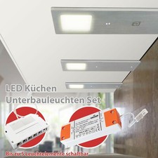 3er SET LED Küchen Unterbau