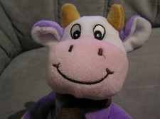 Plüschtier Milka lila Kuh mit
