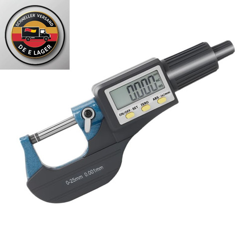 Digital mikrometer 25mm - digital, 0-25mm