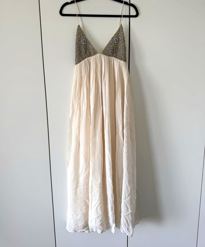 Zara damen maxikleid lang - zara,