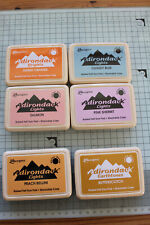 6 Stempel-farbe- Kissen Adirondack
