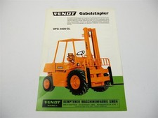 Original brochure Fendt DFG