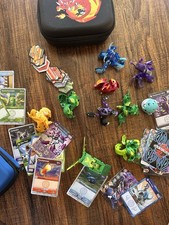 Bakugan Sammlung mit Taschen