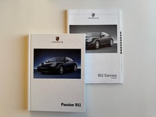 RAR VIP Hardcover Prospekt/brochure Porsche Passion 911 996 08/01 Carrera 4S Set
