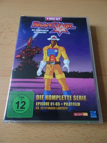 Dvd box bravestarr die - box,