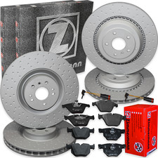 Mercedes ML 63 AMG 4-matic (W164) Bremsen Satz Bremsscheiben  Beläge Zimmermann