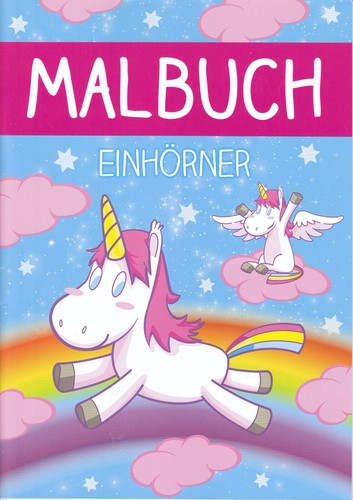 Kinder malbuch einhörner mit - einhörner,