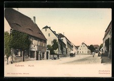 Kohren, Ansichtskarte, Markt 