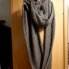 RUNDHOLZ Schal, LOOP  mit Mütze, Super Weich