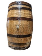 GESCHLIFFENES & GEÖLTES RUSTIKALES WHISKEYFASS - HAUSBAR / KNEIPE - DEKOR - KOSTENLOSE LIEFERUNG!