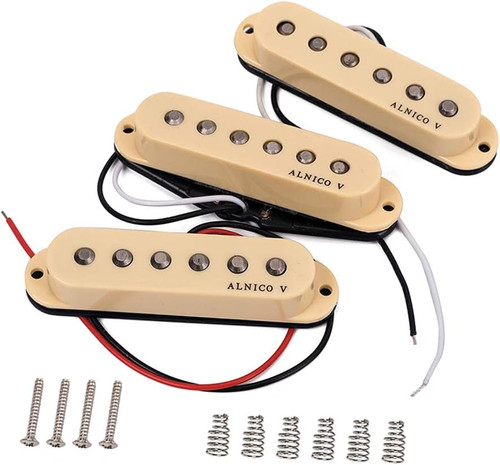 Vintage staggered sss pickups - sss,