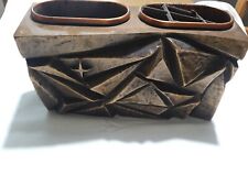 Antiker Bronze Blumenständer