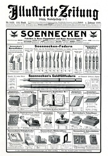 Soennecken federn federhalter - federn,