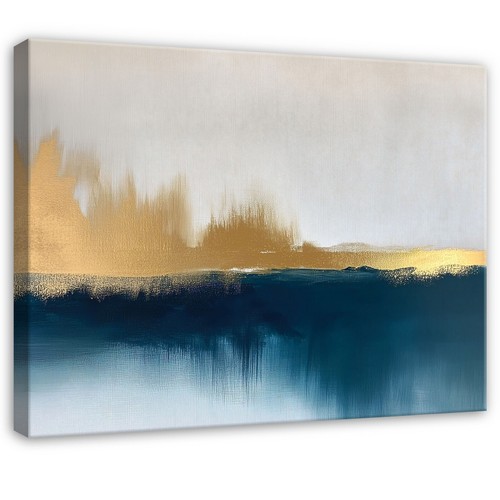 Leinwand bilder abstrakt gold - leinwand,
