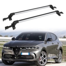 2tlg für Alfa Romeo Tonale Dachträger Relingträger Gepäckträger Mit Schloss