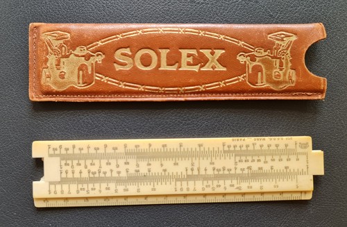 Velosolex solex rechenschieber - velosolex,