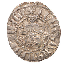 1199 - 1219 AD LEVON I MITTELALTER ARMENISCHE SILBER STRASSENBAHN TAKVORIN: KILIZISCHES ARMENIEN