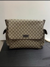 Baby Wickeltasche mit Berühmtem Logo Braun Neu und Ungetragen! Babytasche Bag