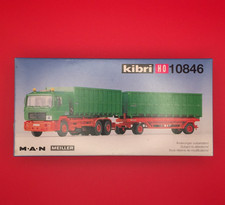 kibri 10846 Bausatz MAN Container-Abroller mit Anhänger & Container H0 1:87