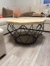 Couchtisch aus holz beige - aus, in