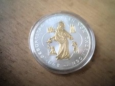10 Euro Münze Silber mit Goldapplikation, 800 Geburtstag Elisabeth von Thüringen
