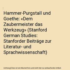 Hammer-Purgstall und Goethe