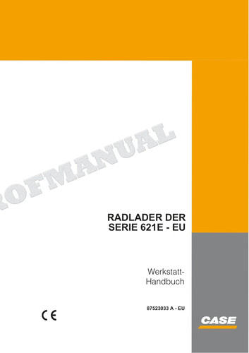 Case 621e radlader - case,