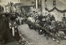 orig. Foto Stadt Hof in Bayern 1933 Festumzug 1. Mai