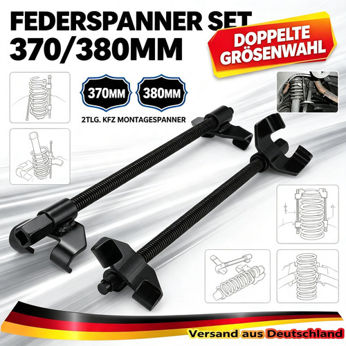 370 380mm federspanner set - 370+380mm,