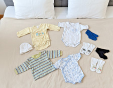 Baby Kleiderpaket Größe 56 Unisex – 20-teilig – Babykleidung in neutralen Farben