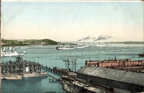 Kiel kriegshafen - ak,