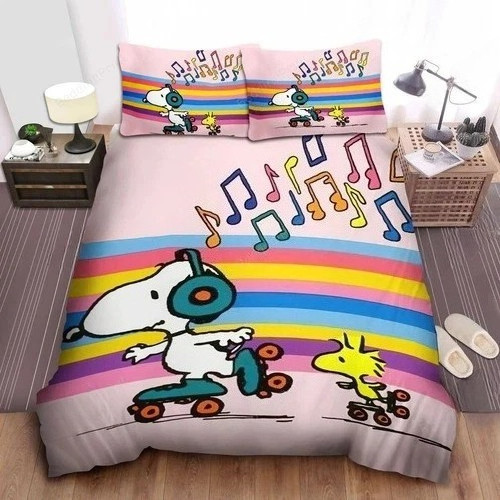 Snoopy freunde bettwäsche - snoopy,