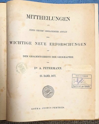 1877 petermann s - 1877, dr.