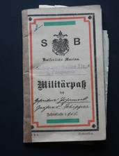 Militärpaß Marine