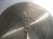 Lobe den Herrn Polyphon Platte 39,5cm Kalliope Spieluhr music box disc 15 1/2" 