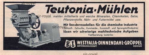 Teutonia mühlen westfalia - teutonia,