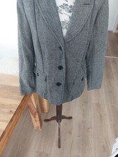 Fabiani Blazer Grau Art Fischgrät Gr. 46