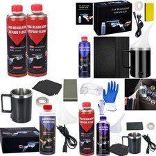 200/500/800ML Scheinwerfer Reparatur Set Aufbereitungsset/ Reparatur / Bedampfer