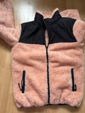 Kuschelige Teddy Jacke Apricot