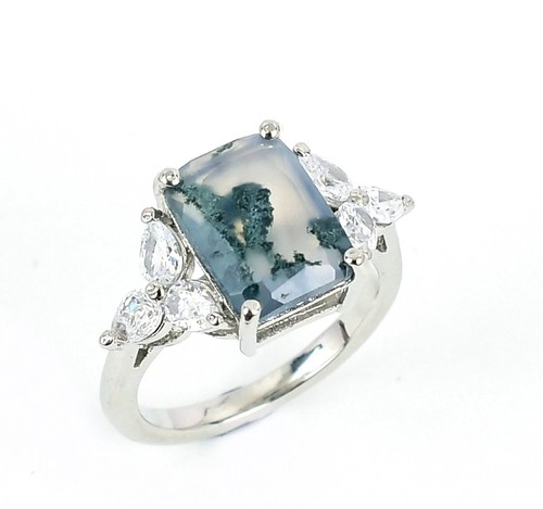 Ring smaragdschliff - ring,