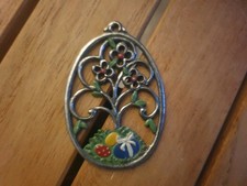 Alter Osterschmuck aus Zinn,  Osterei Russland 