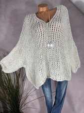 Flauschiger melierter Oversize