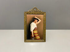 Hutschenreuther Porzellan Bildplatte Frau Halbakt m. Krug Signiert Wagner 1.Wahl