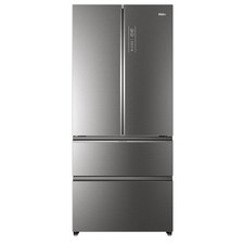 American Combi Kühlschrank 4 Türen HAIER HB18FGSAAA Glas Inox539 Liter