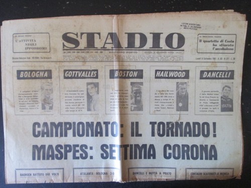 Stadio 211 1964 dancelli - stadio, motta