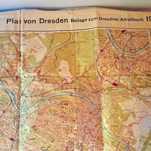 Plan von dresden 1936 beilage - dresden,