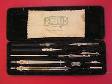 alter Zirkelkasten - C. RIEFLER Nesselwang alter Zirkelkasten A30, gebraucht