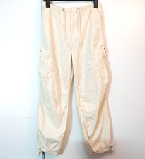 FB Sister Cargo Hose Baumwolle beige creme Gummibund, M, 38