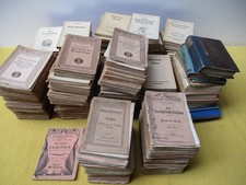 Konvolut alter Reclam Hefte 1874 – 1948 über 270 Stück